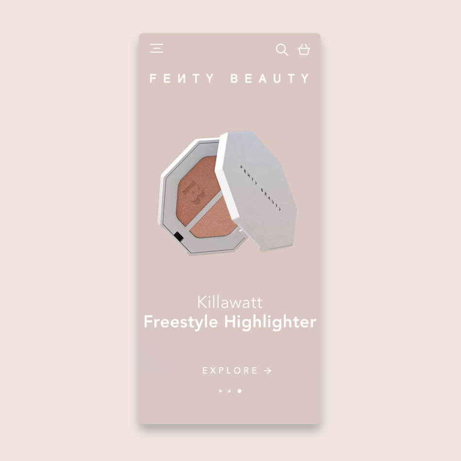 Fenty beauty onboarding